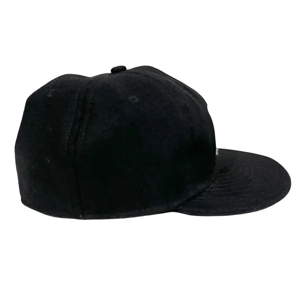 Ebbets Field Flannel Hat Wool Ballcap Black Imogene Willie Nashville Size 7 3/8